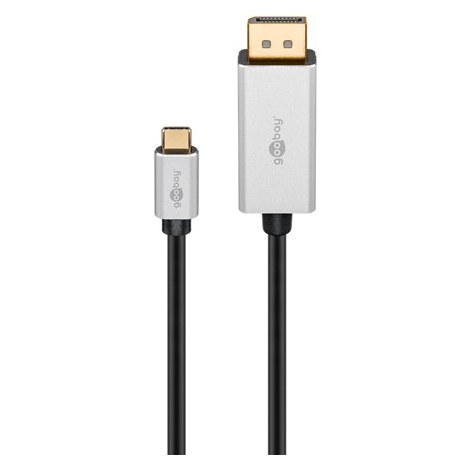 Goobay 60176 USB-C to DisplayPort Adapter Cable, 2m